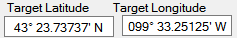 4. Target position